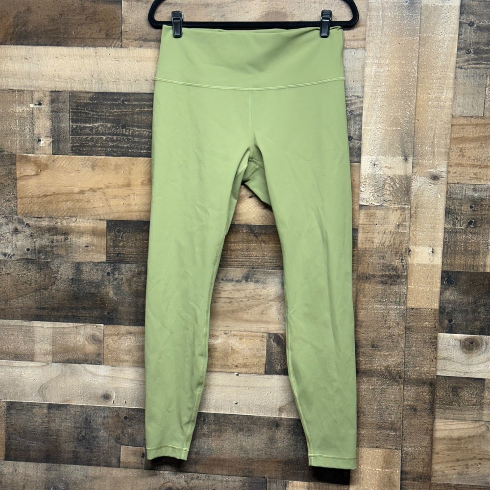 Lululemon Align High Waist Leggings Size 12 Green Yoga Pants